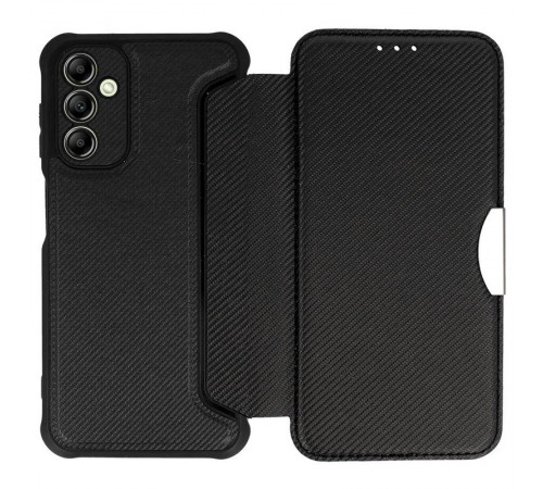Шкіряний чохол-книжка GETMAN Razor (PU) для Samsung Galaxy A24 4G Black Шкіряний чохол-книжка GETMAN Razor (PU) для Samsung Galaxy A24 4G Black