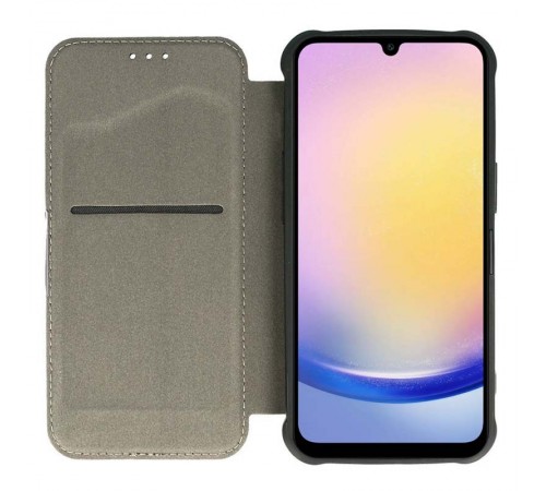 Шкіряний чохол-книжка GETMAN Razor (PU) для Samsung Galaxy A24 4G Black Шкіряний чохол-книжка GETMAN Razor (PU) для Samsung Galaxy A24 4G Black