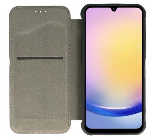 Шкіряний чохол-книжка GETMAN Razor (PU) для Samsung Galaxy A24 4G Blue Шкіряний чохол-книжка GETMAN Razor (PU) для Samsung Galaxy A24 4G Blue