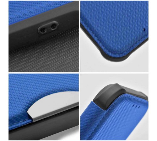Шкіряний чохол-книжка GETMAN Razor (PU) для Samsung Galaxy A24 4G Blue Шкіряний чохол-книжка GETMAN Razor (PU) для Samsung Galaxy A24 4G Blue