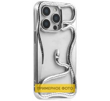 TPU чохол Snake для Apple iPhone 13 / 14 (6.1") Silver