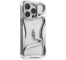 TPU чохол Snake для Apple iPhone 14 Pro (6.1") Silver