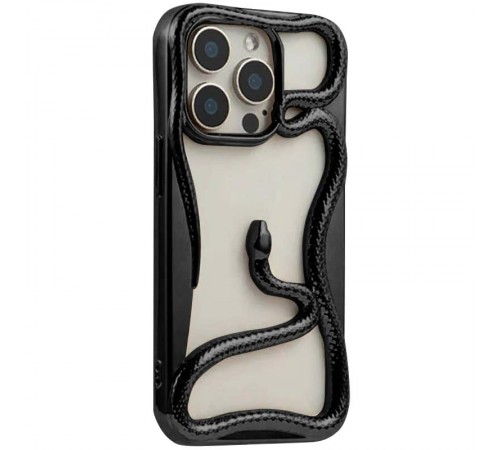 TPU чохол Snake для Apple iPhone 14 Pro Max (6.7") Black