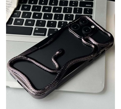TPU чохол Snake для Apple iPhone 14 Pro Max (6.7") Black