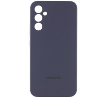 Чохол Silicone Cover Lakshmi Full Camera (AAA) with Logo для Samsung Galaxy A56 Сірий / Dark Gray