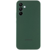 Чохол Silicone Cover Lakshmi Full Camera (AAA) with Logo для Samsung Galaxy A56 Зелений / Cyprus Green