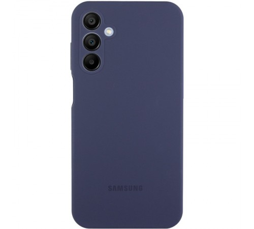Чохол Silicone Cover Lakshmi Full Camera (AAA) with Logo для Samsung Galaxy A26 5G Темно-синій / Midnight blue Чохол Silicone Cover Lakshmi Full Camera (AAA) with Logo для Samsung Galaxy A26 5G Темно-синій / Midnight blue