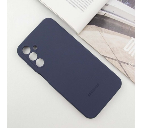 Чохол Silicone Cover Lakshmi Full Camera (AAA) with Logo для Samsung Galaxy A26 5G Темно-синій / Midnight blue Чохол Silicone Cover Lakshmi Full Camera (AAA) with Logo для Samsung Galaxy A26 5G Темно-синій / Midnight blue