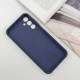 Чохол Silicone Cover Lakshmi Full Camera (AAA) with Logo для Samsung Galaxy A26 5G Темно-синій / Midnight blue