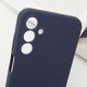 Чохол Silicone Cover Lakshmi Full Camera (AAA) with Logo для Samsung Galaxy A26 5G Темно-синій / Midnight blue