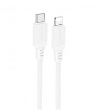 Дата кабель Borofone BX115 Lotto Type-C to Lightning 27W (1m) White
