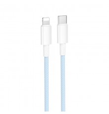Дата кабель Borofone BX117 Source Type-C to Lightning 27W (1m) Blue