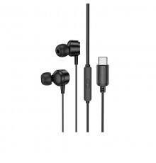 Навушники Borofone BM94 Sonar universal (Type-C/1.2m) Black