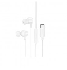 Навушники Borofone BM94 Sonar universal (Type-C/1.2m) White