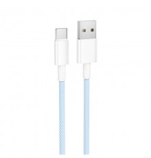 Дата кабель Borofone BX117 Source USB to Type-C 3A (1m) Blue