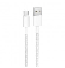 Дата кабель Borofone BX117 Source USB to Type-C 3A (1m) White