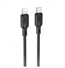 Дата кабель Borofone BX113 Lenny Type-C to Lightning 27W (3m) Black