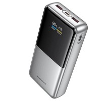 Портативний ЗП Power Bank BOROFONE BJ75A Foinse 22.5W+PD20W with display 20000 mAh Silver
