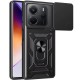 Ударостійкий чохол Camshield Serge Ring для Xiaomi Redmi Note 14 4G (Int. version) Чорний