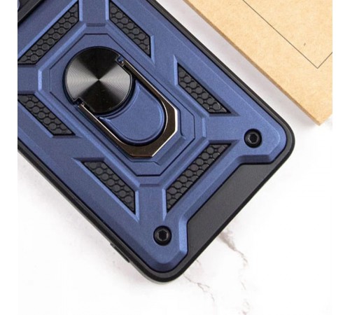 Ударостійкий чохол Camshield Serge Ring для Xiaomi Redmi Note 14 4G (Int. version) Синій Ударостійкий чохол Camshield Serge Ring для Xiaomi Redmi Note 14 4G (Int. version) Синій