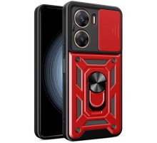 Ударостійкий чохол Camshield Serge Ring для Xiaomi Poco X7 Pro Червоний