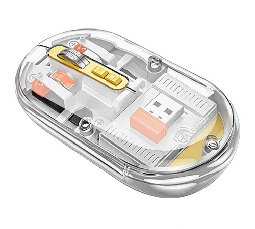 Миша бездротова Hoco GM35 General dual-mode silent Space Gray