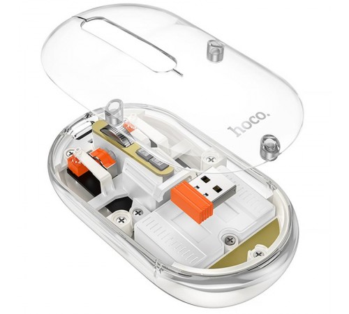 Миша бездротова Hoco GM35 General dual-mode silent Space Gray