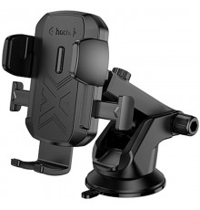 Автотримач Hoco H65 Gamble one-button (center console) Black