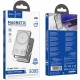 Портативний ЗП Power Bank Hoco Q36 Sunlight magnetic suction+holder PD20W з БЗП 5000 mAh Metal grey