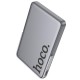Портативний ЗП Power Bank Hoco Q36 Sunlight magnetic suction+holder PD20W з БЗП 5000 mAh Metal grey