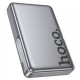 Портативний ЗП Power Bank Hoco Q36A Sunlight magnetic suction+holder PD20W з БЗП 10000 mAh Metal grey