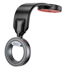 Автотримач Hoco H71 Totem Ring magnetic (center console) Black metal gray