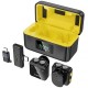 Петличний бездротовий мікрофон Hoco L17 Dual-mic magnetic (Lightning/Type-C) Black