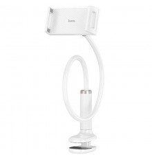Регульована підставка для телефону/планшета Hoco HD10 Bamboo lazy stand White