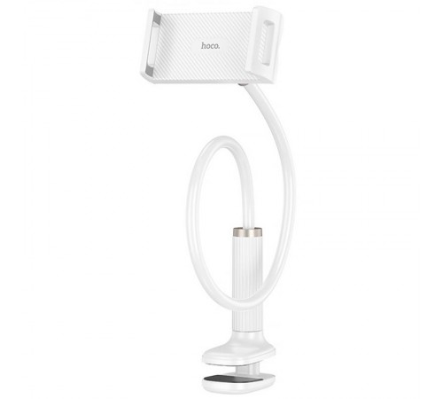 Регульована підставка для телефону/планшета Hoco HD10 Bamboo lazy stand White Регульована підставка для телефону/планшета Hoco HD10 Bamboo lazy stand White