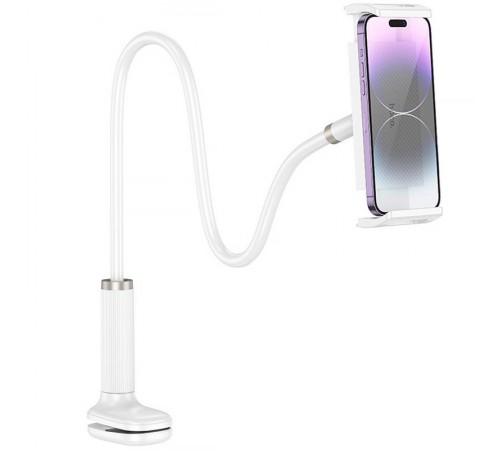 Регульована підставка для телефону/планшета Hoco HD10 Bamboo lazy stand White Регульована підставка для телефону/планшета Hoco HD10 Bamboo lazy stand White
