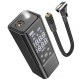 Автомобільний насос Hoco ZP7 Maddy smart (5000 mAh) Black