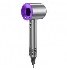 Фен для волосся Hoco HP11 Plus з негативною іонізацією (1600W) Purple
