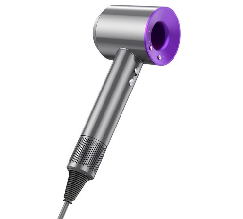 Фен для волосся Hoco HP11 Plus з негативною іонізацією (1600W) Purple Фен для волосся Hoco HP11 Plus з негативною іонізацією (1600W) Purple