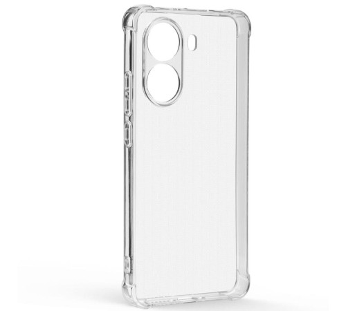 TPU чохол GETMAN Ease logo посилені кути Full Camera для Xiaomi Poco X7 Pro Безбарвний (прозорий)