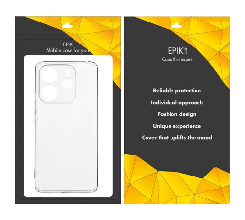 TPU чохол Epic Transparent 1,5mm Full Camera для Xiaomi Redmi Note 14 4G (Int. version) Безбарвний (прозорий) TPU чохол Epic Transparent 1,5mm Full Camera для Xiaomi Redmi Note 14 4G (Int. version) Безбарвний (прозорий)