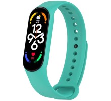 Силіконовий ремінець для Xiaomi Mi Band 7/6/5/4/3 Бірюзовий / Turquoise