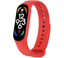 Силіконовий ремінець для Xiaomi Mi Band 7/6/5/4/3 Червоний / Red