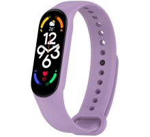 Силіконовий ремінець для Xiaomi Mi Band 7/6/5/4/3 Бузковий / Elegant Purple