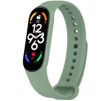 Силіконовий ремінець для Xiaomi Mi Band 7/6/5/4/3 Зелений / Olive