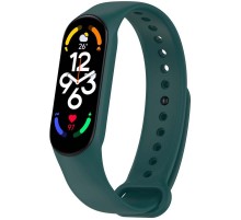 Силіконовий ремінець для Xiaomi Mi Band 7/6/5/4/3 Зелений / Pine green