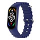Ремінець Ocean Band для Xiaomi Mi Band 9/8 Синій / Blue