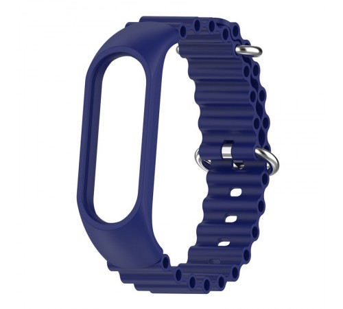 Ремінець Ocean Band для Xiaomi Mi Band 9/8 Синій / Blue Ремінець Ocean Band для Xiaomi Mi Band 9/8 Синій / Blue