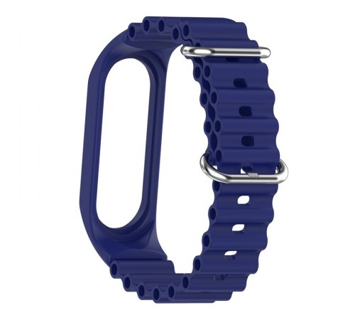 Ремінець Ocean Band для Xiaomi Mi Band 9/8 Синій / Blue Ремінець Ocean Band для Xiaomi Mi Band 9/8 Синій / Blue