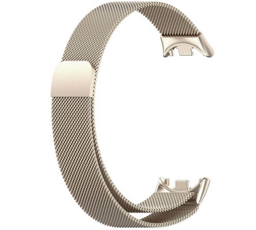Ремінець Milanese Loop Design для Xiaomi Mi Band 9 Vintage gold Ремінець Milanese Loop Design для Xiaomi Mi Band 9 Vintage gold